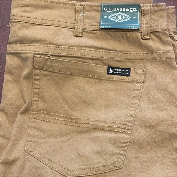 G.H. Bass Men’s Canvas Pant #4 - Picture 4 of 7